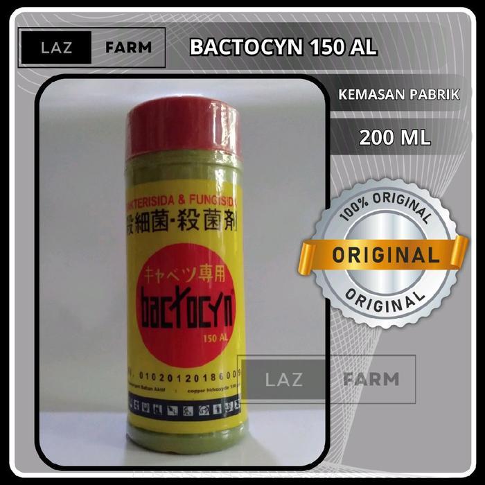 FUNGISIDA PLUS BAKTERISIDA BACTOCYN 150 AL 200ML Pestisida