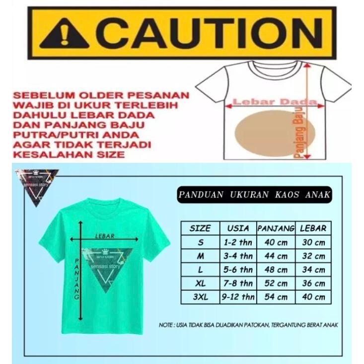 c7k8- Promo... Kaos Distro Anak,Usia 1-12 Thn,Baju Anak Laki Laki Dan Perempuan Motif