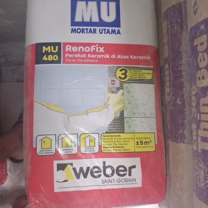 MU 480 25kg / Mortar Utama 480