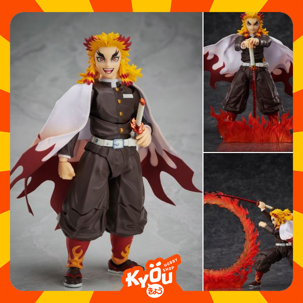 BUZZmod. Action Figure 1/12 Kyojuro Rengoku Ver.2 - Kimetsu no Yaiba