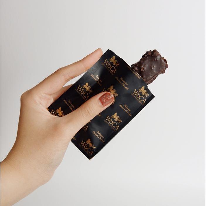 Woca Wafer Coklat Premium Dark Chocolate
