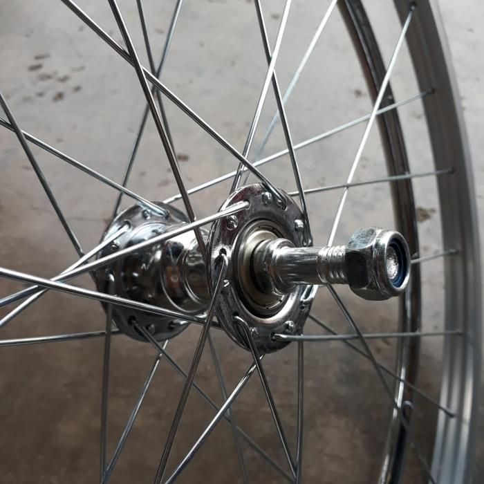 Sparepart As Roda Belakang Kursi Roda Standart Suku Cadang Ori