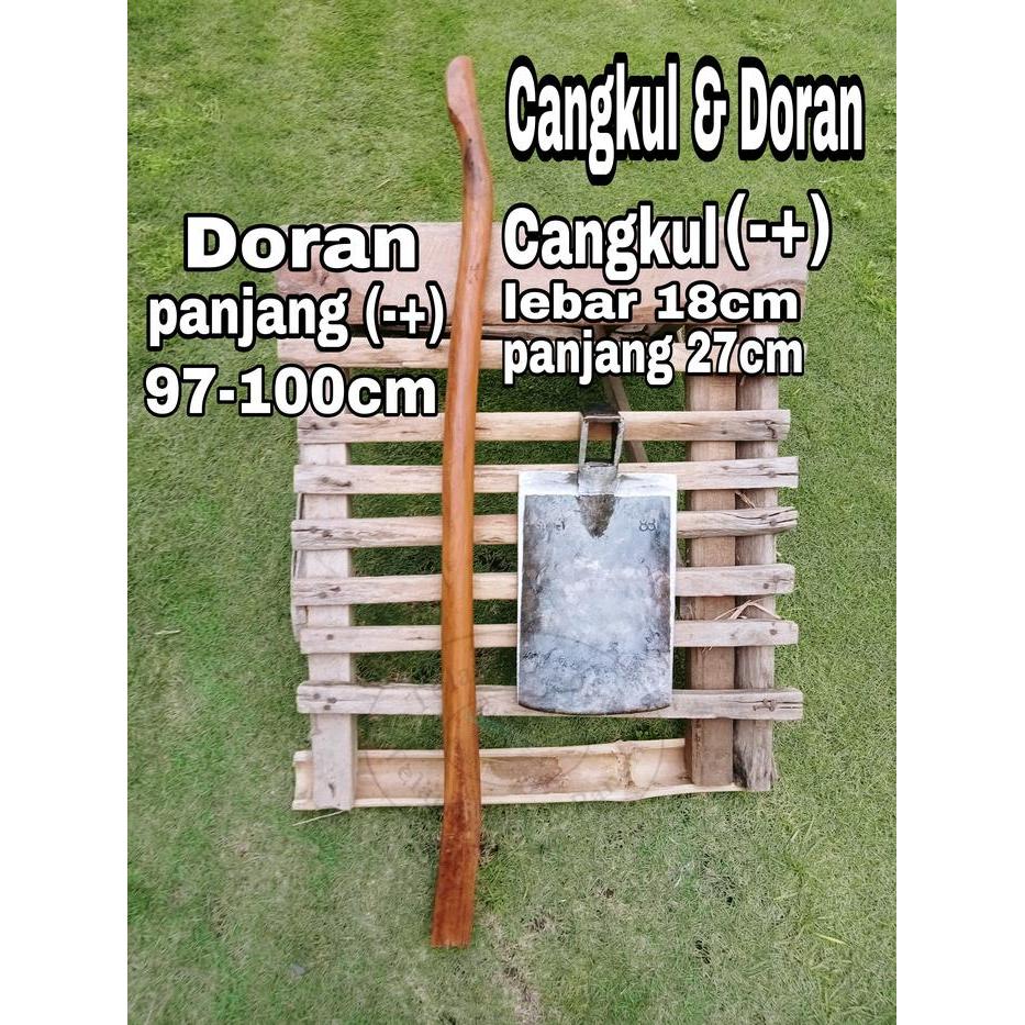 Pacul Blitar hitam cap 88 dan cangkul doran