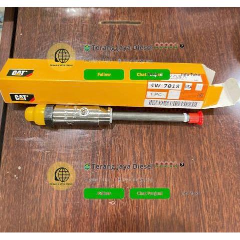 4W-7018 4W7018 Nozzle Injector Marine 3406 3408 3412 4W 7018 Siap Kirim