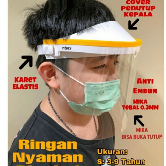 FACESHIELD ANAK / FACESHIELD ANAK 3 - 14 TAHUN