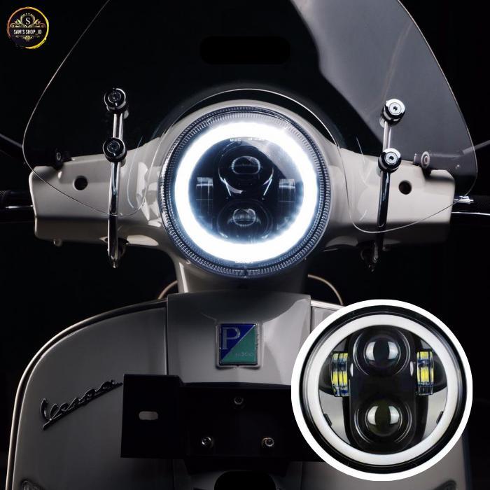 Original Lampu Led Daymaker 5.75 Inch Hi Low Full Ring Classic Motor