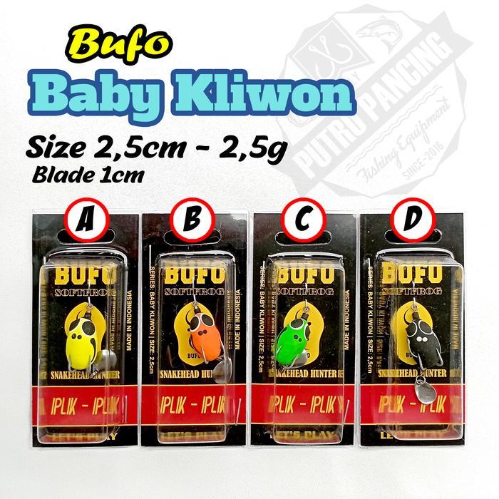 Lure Baby Kliwon Soft Frog 2.5cm 2.5 gram bufo Softfrog