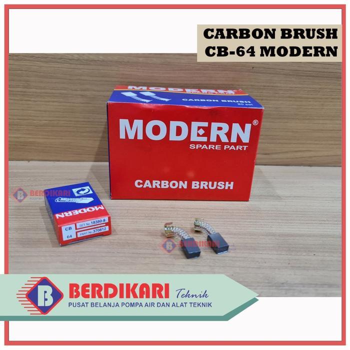 Carbon brush bor CB 64 Modern, kul arang mesin bor