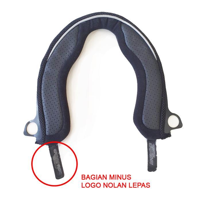 ASLI Busa Leher Neck Roll Helm Nolan N44 READY STOCK