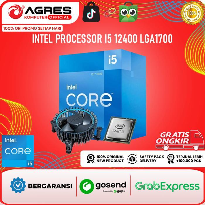 INTEL PROCESSOR I5 12400 LGA1700 - PROCESSOR INTEL I5 - PROCESSOR INTEL GEN 12 - CPU PROCESSOR LGA