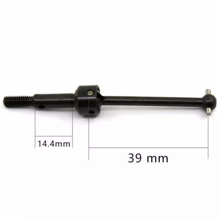 2zxv- 1Pcs Dogbone Drive Shaft Cvd Tamiya Tt01 Tt02 Ta04 Rc 1/10 Touring