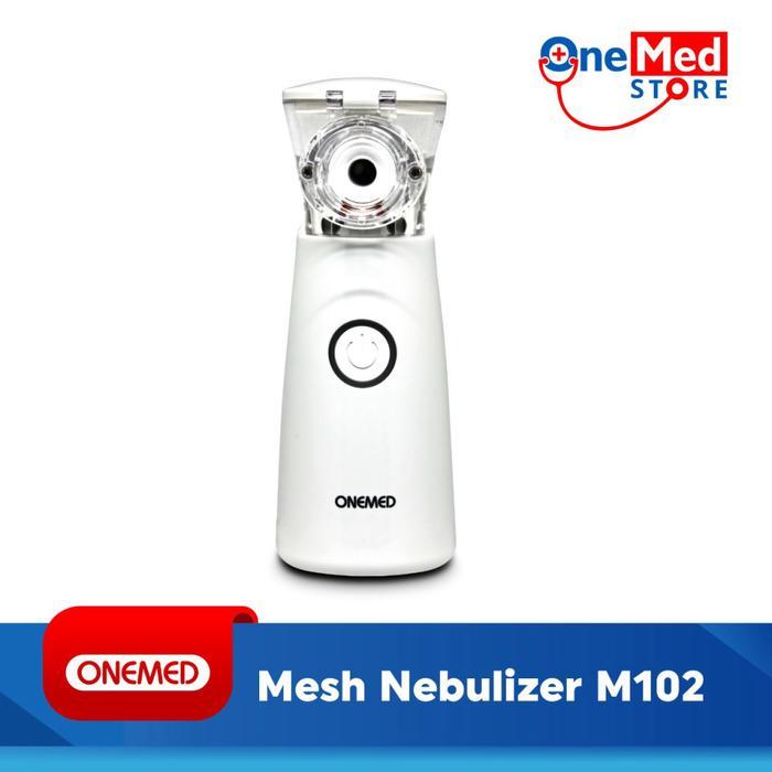 Mesh Nebulizer OneMed M 102 Portable / Alat Uap Bantu Pernafasan Obat
