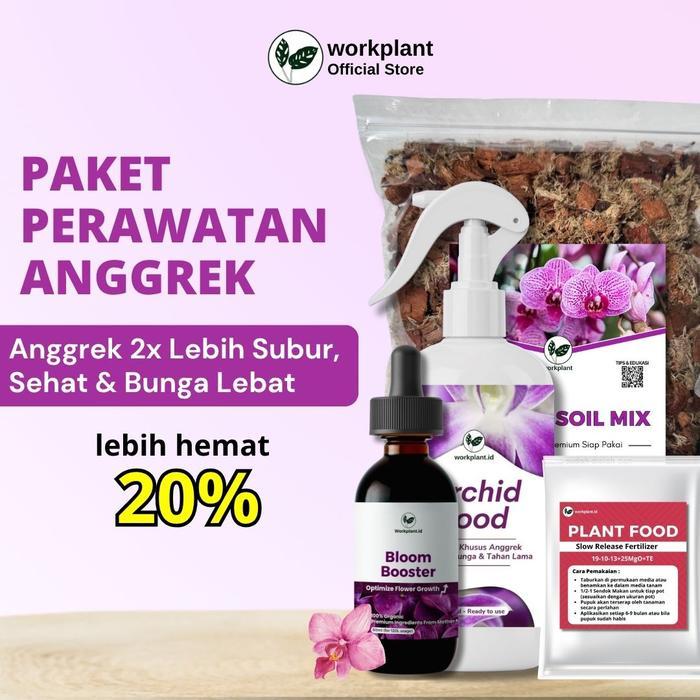 Workplant - Paket Perawatan Anggrek Untuk Semua Jenis Tanaman Anggrek Tanaman Hias