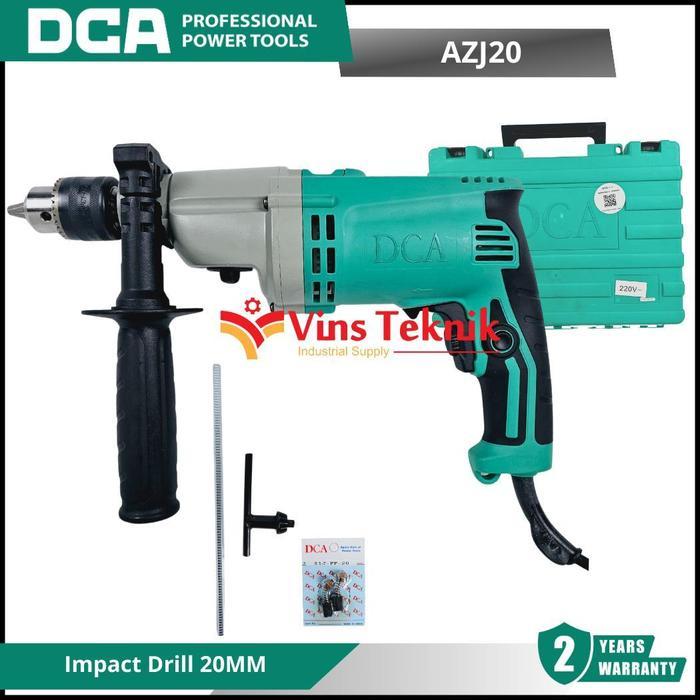 DCA AZJ20 Mesin Bor Tembok Listrik Impact Drill 20MM 720Watt AZJ 20