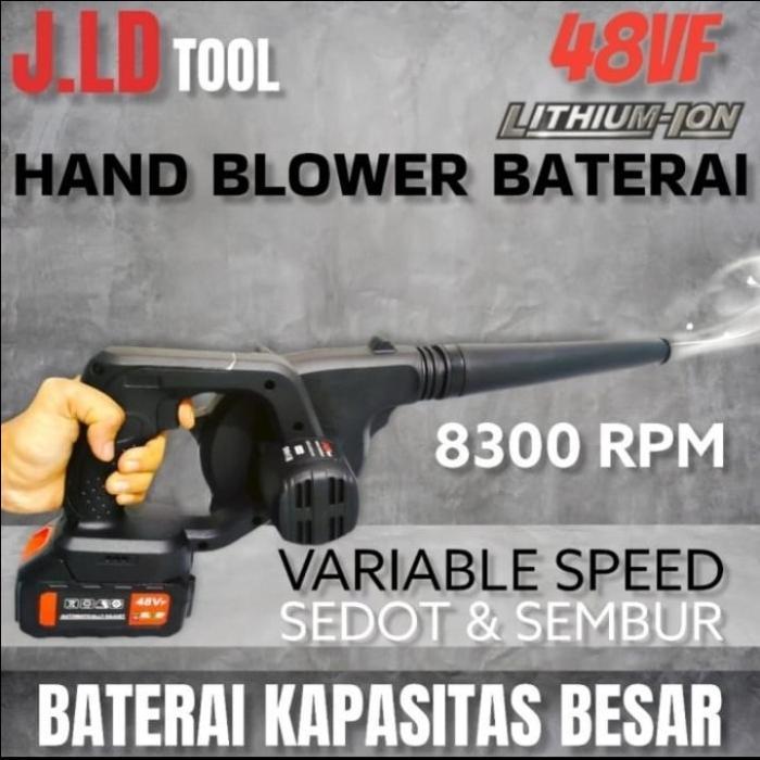 MESIN HAND BLOWER BATERAI 48V JLD - HAND BLOWER CORDLESS 48V JLD