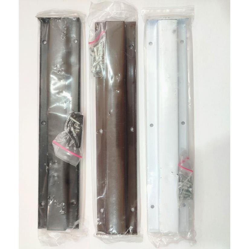 FLUSH BOLT PLATE / GRENDEL TIPIS SLOT PINTU TANAM LIPAT