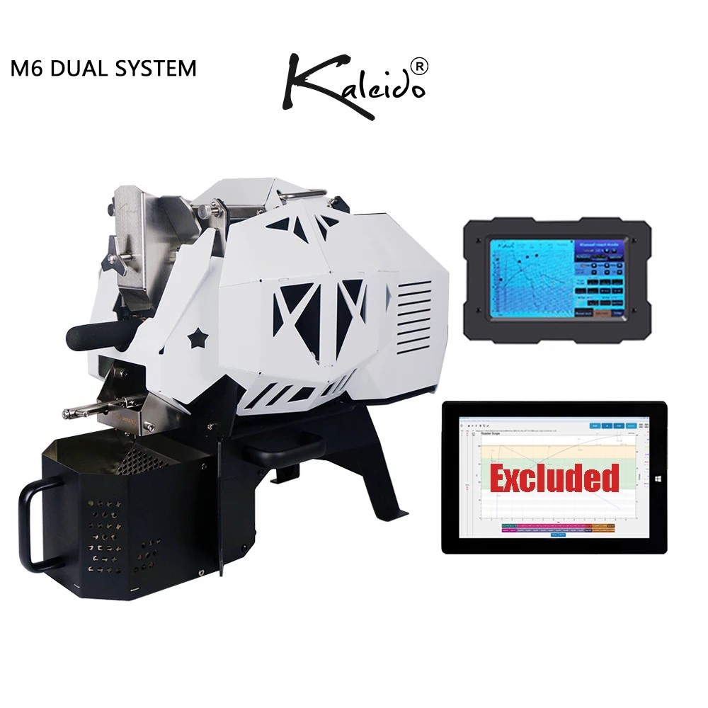 Kaleido Sniper M6 Dual System Coffee Roaster 200-600G Electric Coffee Roasting Machine Heating Bean