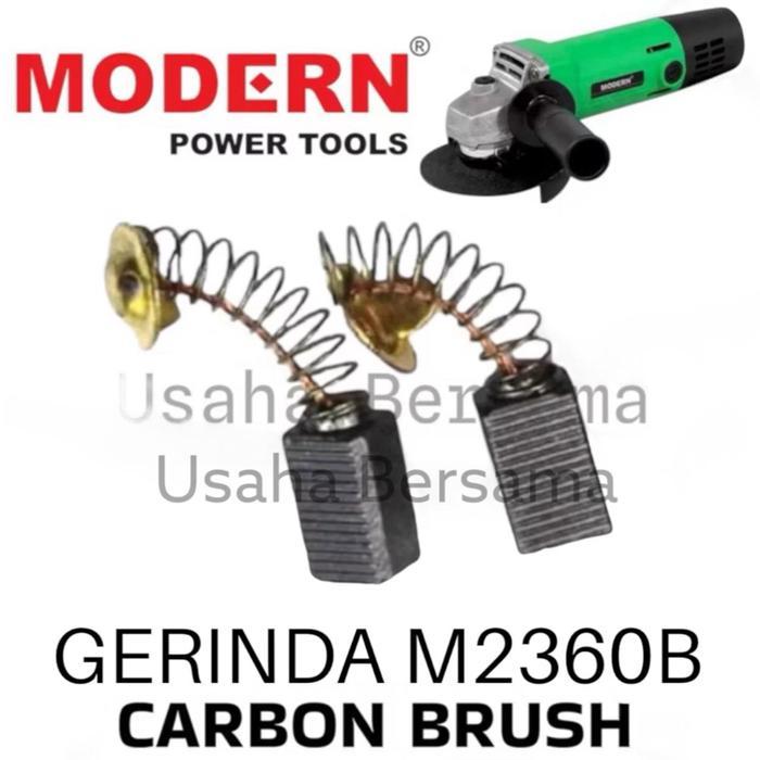 Modern Brostel Gerinda Modern M2360B / Carbon Brush Grinda Gerinda Modern M2360B Coal Kul Bostel CB