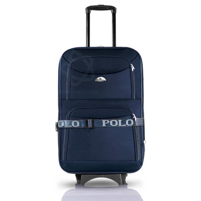 Koper Polo 24 Inch Kanvas / Koper 24 Inci Bahan Kanvas Garansi Original Asli