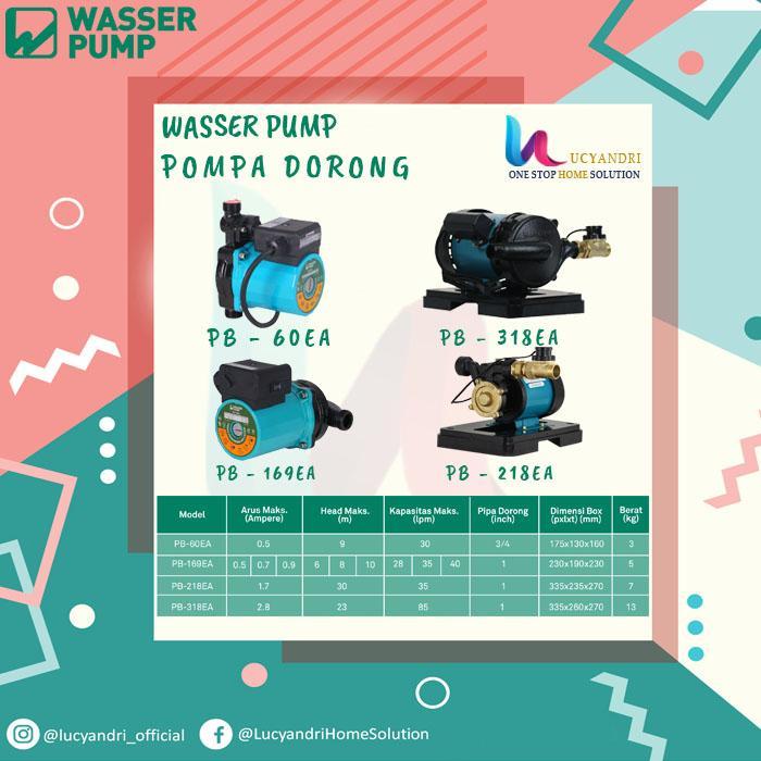 kmcb- Booster Pump Wasser Pb 60 Ea - Pompa Dorong Wasser Pb-60 Ea