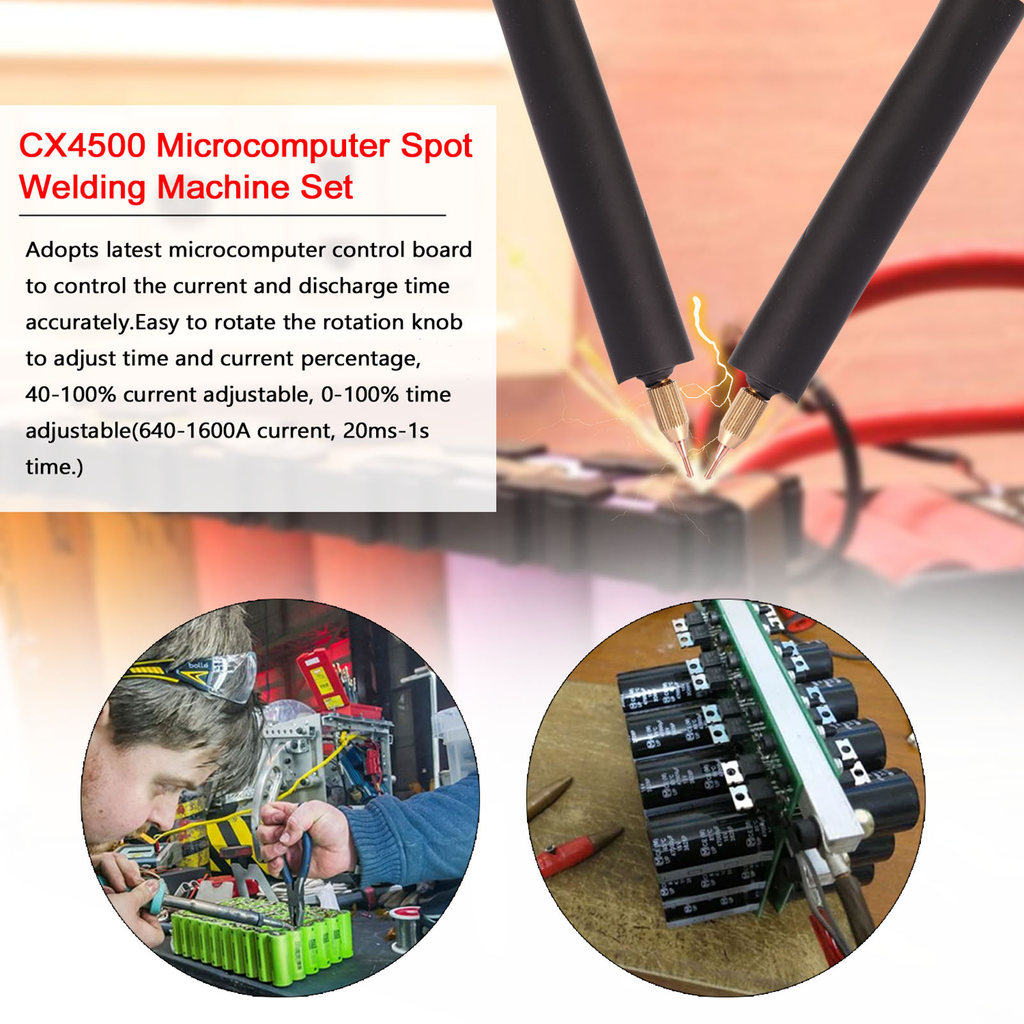 Cx4500 Microcomputer Spot Welding Machine Set Time Adjustable