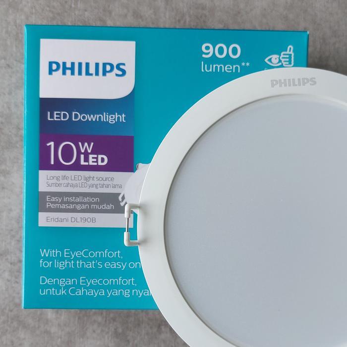 Lampu Led Downlight Philips Eridani Kuning Warm White 3000K 3 4 5 6 8 Inch 3.5 7 10 14 23 Watt