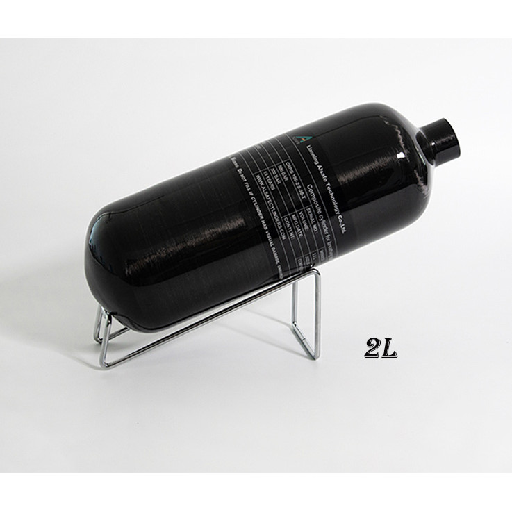2L 300Bar 4500Psi Carbon Fiber Cylinder Hpa Air Tank Fill Station