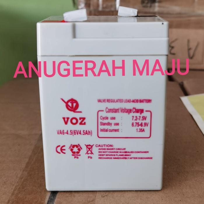Aki Kering/Baterai Timbangan Digital 6 Volt 4.5 Ah