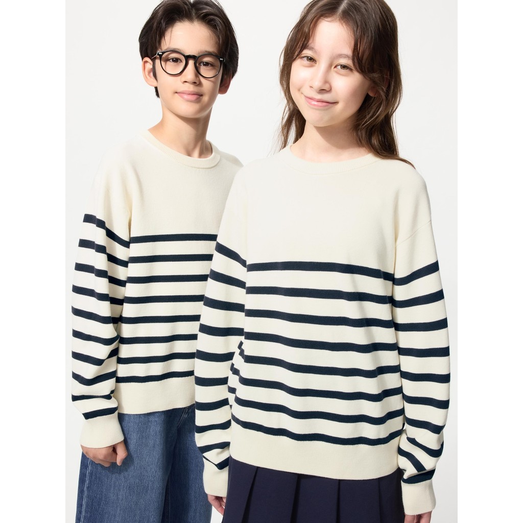 Uniqlo KIDS Sweater Washable Milano Rib