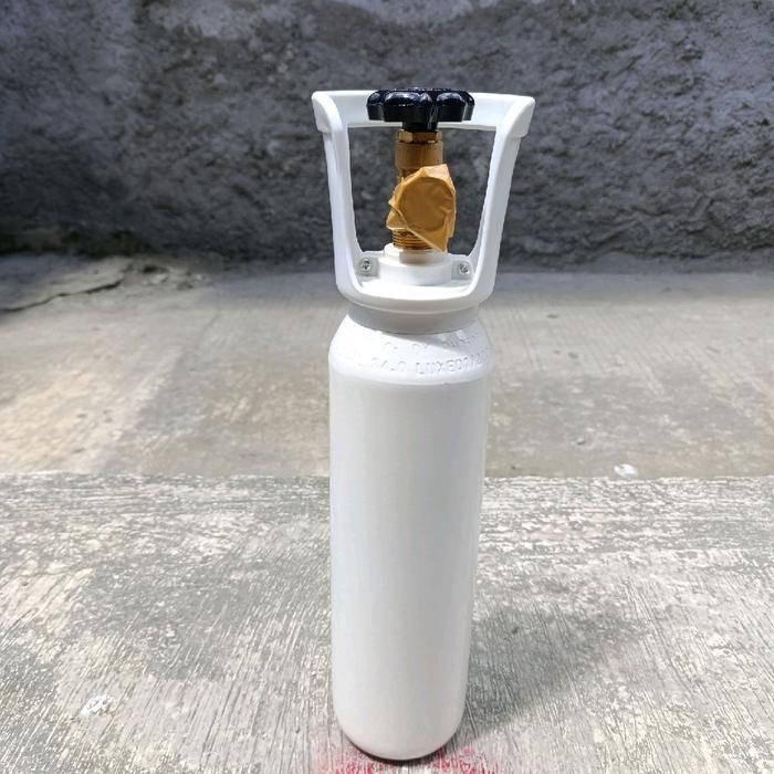 Tabung Oksigen 1/4m3 - Tabung Oksigen Mini Paking Ikan, Las, Medis