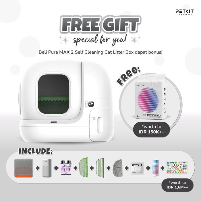 PETKIT Pura Max 2 Smart Self Cleaning Cat Litter Box - Pura Max