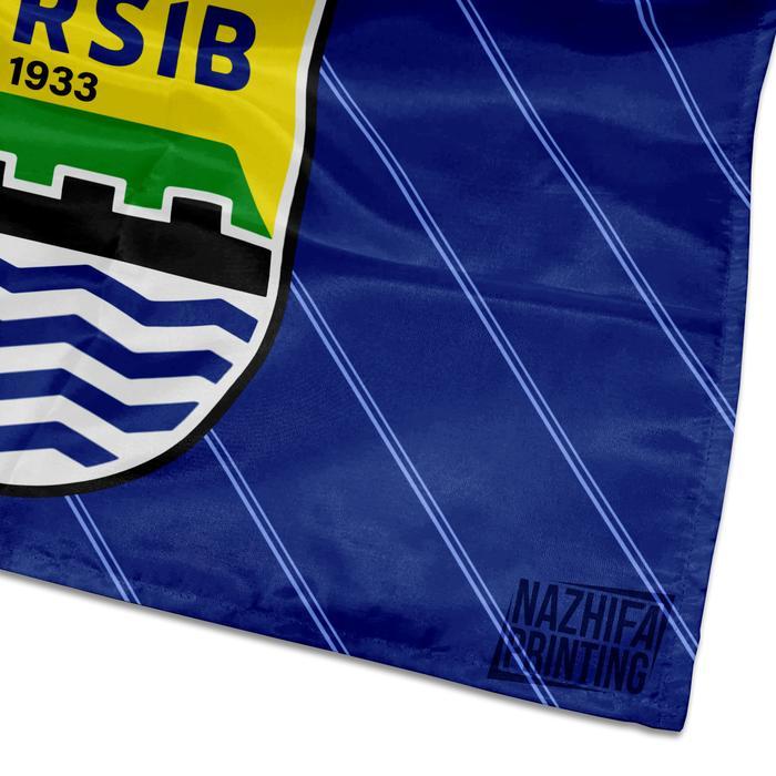 35jnw- Nazhifa Printing - Bendera Persib Maung Bandung Bobotoh, Ukuran Kecil - Besar,