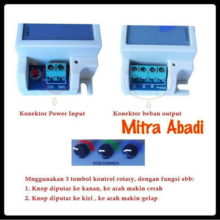 Dimmer Dc 12-24V Rgb