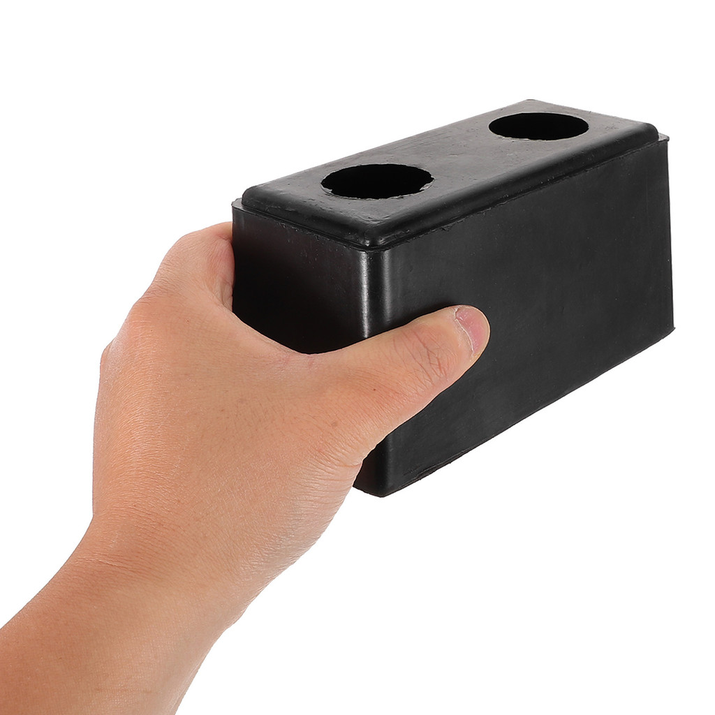 15Cm Rubber Anti-Collision Block Rectangle Bumper Guard Shock Absorbing Dock Buffer For Truck
