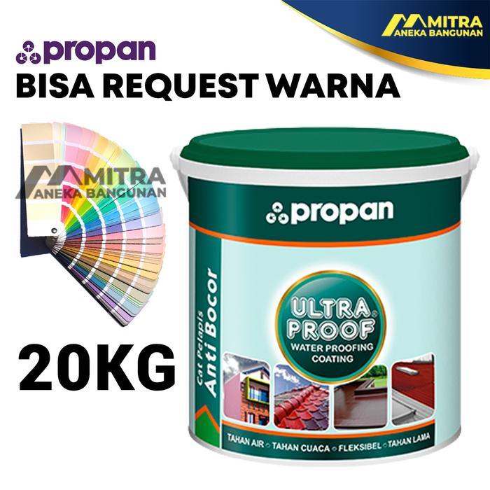 CAT TEMBOK WATERPROOF ULTRAPROOF PROPAN 20 KG PAIL / CUSTOM WARNA