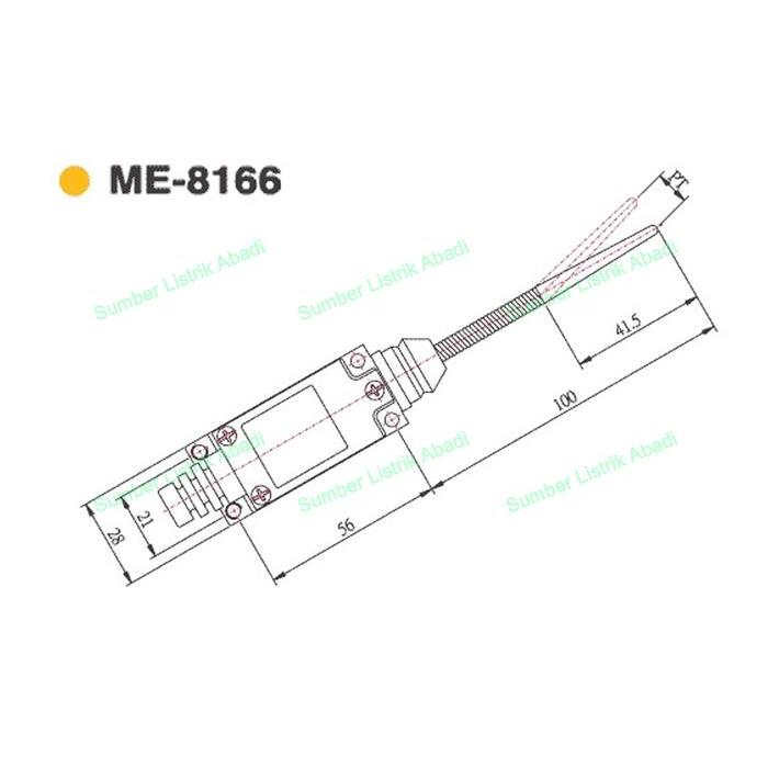Populer Moujen Me-8166 Limit Switch Az - 8166 / Me - 8166 Terlaris