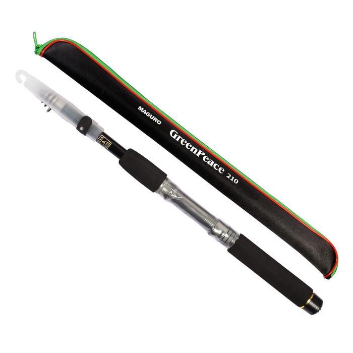 Joran Maguro Green Peace 150 S/D 270Cm Antena Udang Carbon Teleskopik ~ Indonesia Memancing