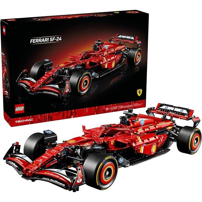 LEGO Technic Ferrari SF-24 F1 Model Car Kit