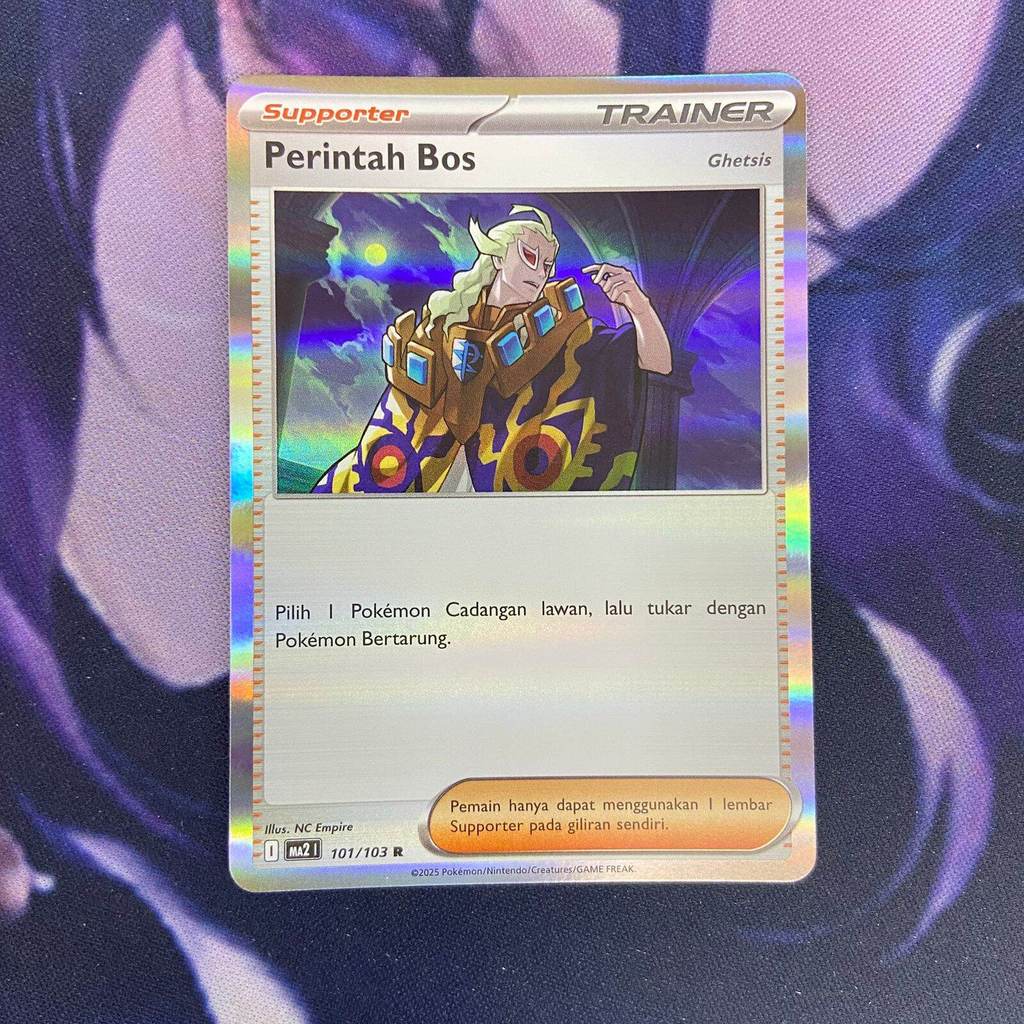 pokemon (ID) perintah bos ghetsis - Regulasi I - FOIL
