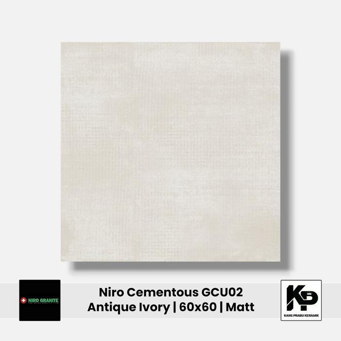Granit NIRO GRANITE Cementous GCU02 Antique Ivory 60x60 Cm