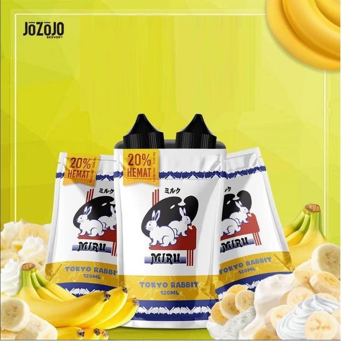 MIRU CREAMY TOKYO RABBIT BANANA 60ML 2PCS BY JOZOJO