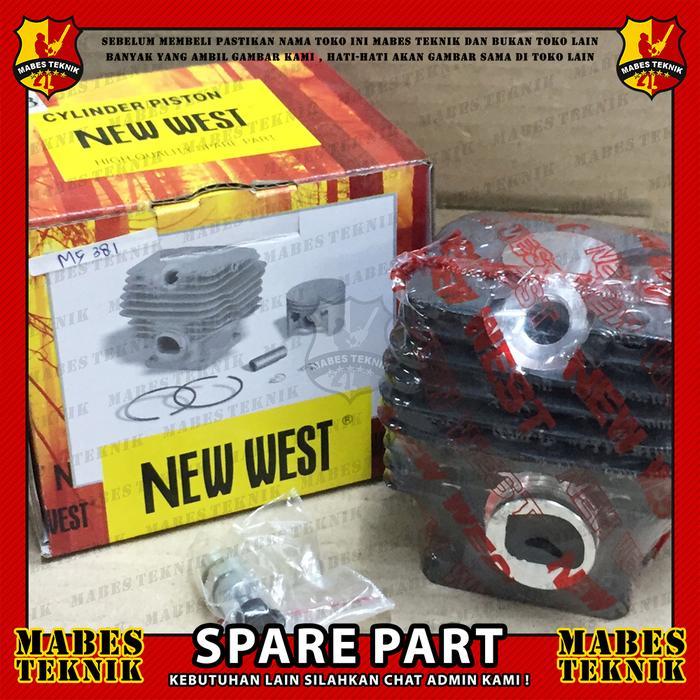 BLOK ASSY CYLINDER MS 381 NEWWEST / BLOK KOMPLIT CHAINSAW SENSO MS 381