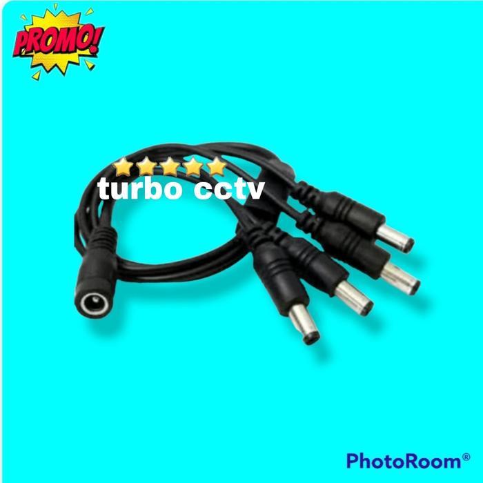 News DS Splitter - DC Cabang 4 - kabel cumi Dc