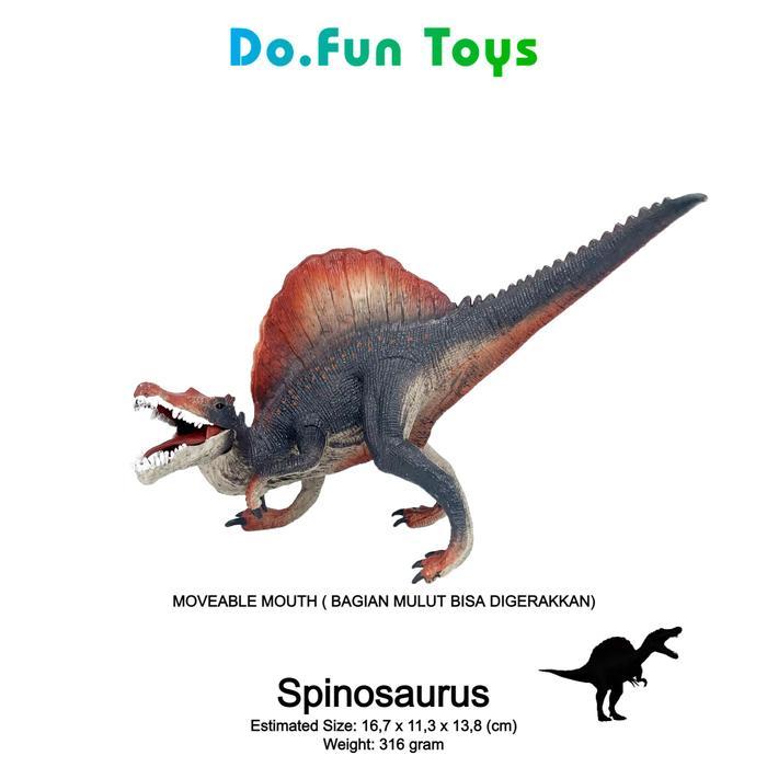 SPINOSAURUS Dinosaurs Figure / Miniatur Dinosaurus SPINOSAURUS