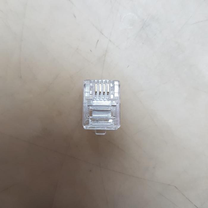 Pin Konektor Kabel Telepon RJ11 / RJ-11