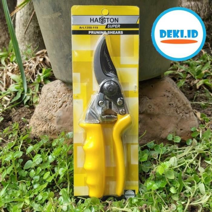 FARM- Gunting Dahan Prohex Hasston 1350-119 Ranting Tanaman Bonsai Teflon