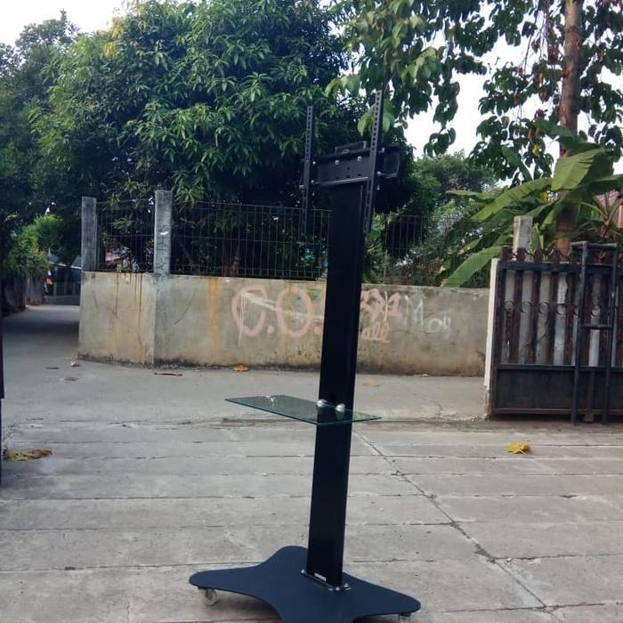 Standing Bracket TV 1 Tiang 43" - 55"