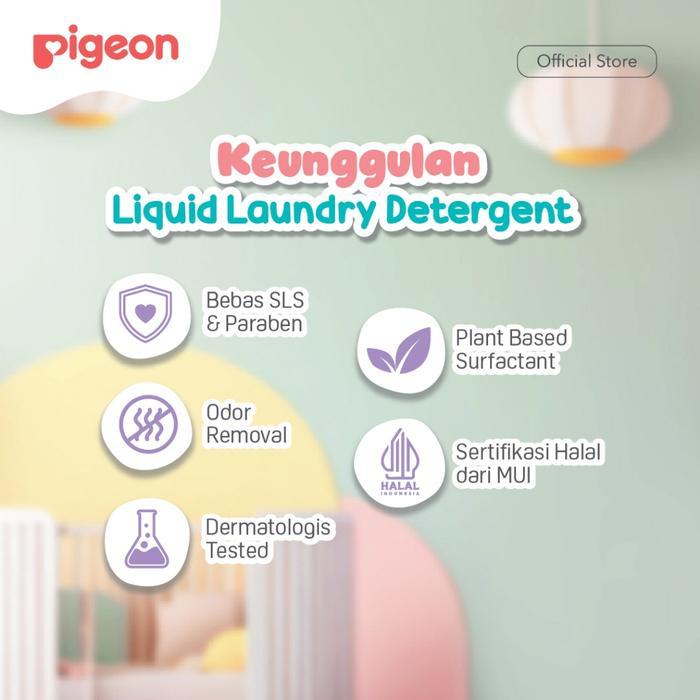 nppe- Pigeon Baby Laundry Detergent Deterjen Pakaian Bayi Deterjen Pakaian Deterjen Bebas