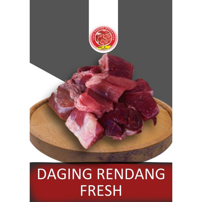 DAGING POTONG RENDANG FRESH 500 GRAM