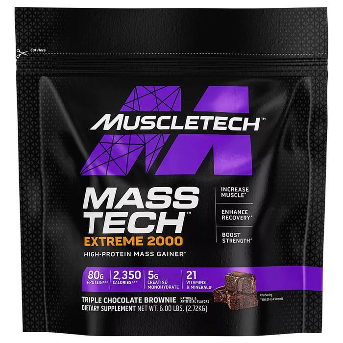 Ready Muscletech Masstech Extreme 2000 6 Lbs Masstech Susu Protein Gainer Original